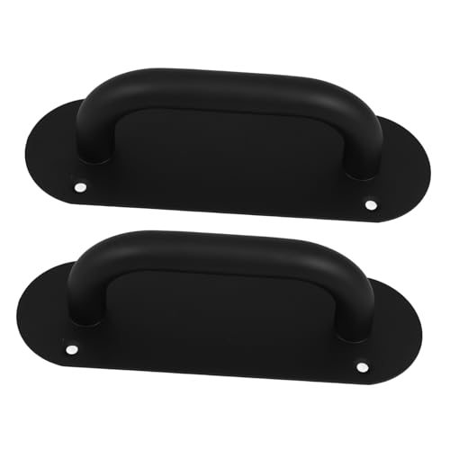 HEALSOPTHY 2 Stück Schwarzer Edelstahl Türgriff Push Pull Robuster Dicker Türbeschlag für Innen und Brandschutztüren Oberflächenmontage Langlebiger Schiebetür und Scheunentürgriff Einsetzbar HEALSOPTHY 2 Stück Schwarzer Edelstahl Türgriff Push Pull Robuster Dicker Türbeschlag für Innen und Brandschutztüren Oberflächenmontage Langlebiger Schiebetür und Scheunentürgriff Einsetzbar von HEALSOPTHY