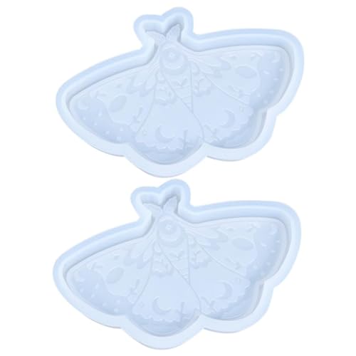 HEALSOPTHY 2 Stück Silikonform Backen für drinnen Backform stitch eiswürfelform ice cube mold pralinenformen pralinen form moul Tasse Untersetzer Form geformte Untersetzerform Kieselgel Weiß von HEALSOPTHY