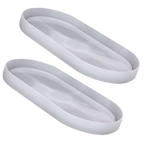 HEALSOPTHY 2 Stück Silikonform Ovales Tablett Hitzebeständig Flexibel Multifunktional für Epoxidharz Gießen DIY Basteln Ovaler Tray Mold für Untersetzer Dekorative Tabletts Langlebig und HEALSOPTHY 2 Stück Silikonform Ovales Tablett Hitzebeständig Flexibel Multifunktional für Epoxidharz Gießen DIY Basteln Ovaler Tray Mold für Untersetzer Dekorative Tabletts Langlebig und von HEALSOPTHY