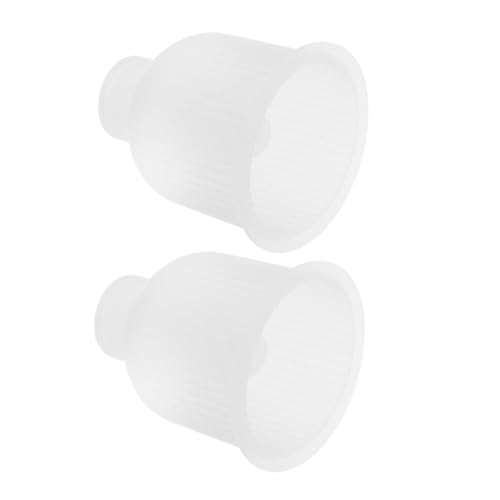 HEALSOPTHY 2 Stück Silikonvase Form Wiederverwendbar Langlebig für DIY Gießharz Gips Dekoratives Basteln Vielseitig für Wohnkultur und Kreative Projekte Geeignet von HEALSOPTHY