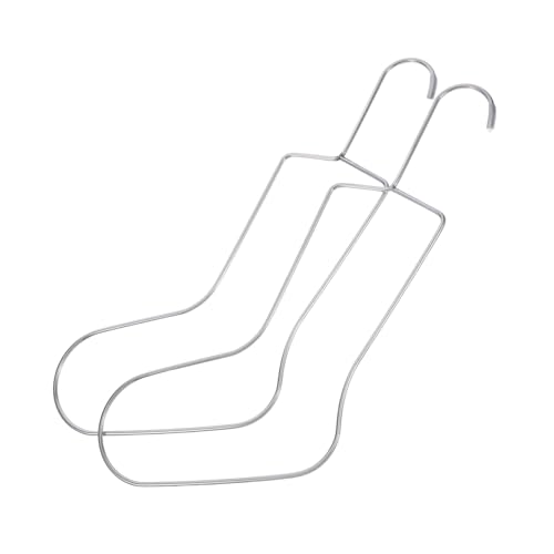 HEALSOPTHY 2 Stück Sockenblocker mit Hängeständer Praktische Strick und Häkelzubehör für Trocknen und Präsentieren von Handgestrickten für Zuhause und Geschäfte HEALSOPTHY 2 Stück Sockenblocker mit Hängeständer Praktische Strick und Häkelzubehör für Trocknen und Präsentieren von Handgestrickten für Zuhause und Geschäfte von HEALSOPTHY