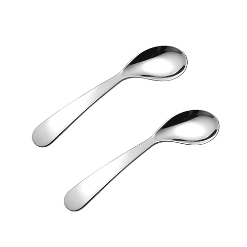 HEALSOPTHY 2 Stück Teiliges Gebogener Lernlöffel für Kleinkinder Esslöffel Kinderfreundliches Design für Selbstständiges Essen und Sicheres Füttern HEALSOPTHY 2 Stück Teiliges Gebogener Lernlöffel für Kleinkinder Esslöffel Kinderfreundliches Design für Selbstständiges Essen und Sicheres Füttern von HEALSOPTHY