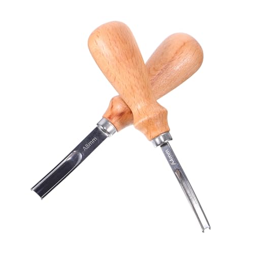 HEALSOPTHY 2 Stück Teiliges Lederskiving Werkzeug Klinge Lederkante Abschrägungswerkzeug für Präzises Trimmen Großer Flächen Vielseitig Einsetzbar für Lederhandwerk und DIY Projekte HEALSOPTHY 2 Stück Teiliges Lederskiving Werkzeug Klinge Lederkante Abschrägungswerkzeug für Präzises Trimmen Großer Flächen Vielseitig Einsetzbar für Lederhandwerk und DIY Projekte von HEALSOPTHY