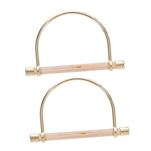 HEALSOPTHY 2 Stück Teiliges Metalltaschengriffe Handtaschen Ersatzhenkel DIY Zubehör Langlebig und Praktisch für Verschiedene Stilhandtaschen HEALSOPTHY 2 Stück Teiliges Metalltaschengriffe Handtaschen Ersatzhenkel DIY Zubehör Langlebig und Praktisch für Verschiedene Stilhandtaschen von HEALSOPTHY