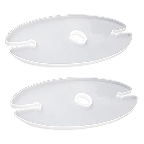 HEALSOPTHY 2 Stück Teiliges Silikonform für Resin DIY Unregelmäßiger Weinglashalter für Weinliebhaber Stapelbar für Epoxidharz Trinkzubehör Passende für Gängige Weingläser von HEALSOPTHY