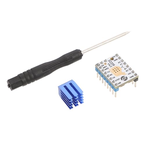 HEALSOPTHY 2.8A Ultra Silent Schrittmotor Treiber für Kompatibel mit Integrierte Schutzfunktionen Optimierte Geräuschreduzierung Präzise Motorsteuerung von HEALSOPTHY