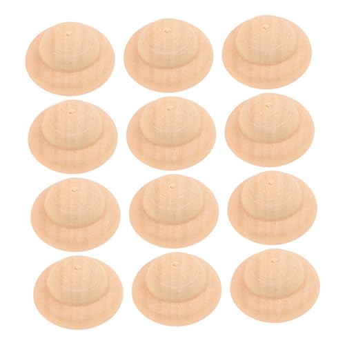 HEALSOPTHY 20 Stück Teiliges DIY Holzpuppen mützen Naturbelassene Bemalbare Holzpuppen hüte für Leicht Tragbar Fördert Kreative Gestaltung und Künstlerischen Ausdruck bei Mädchen für HEALSOPTHY 20 Stück Teiliges DIY Holzpuppen mützen Naturbelassene Bemalbare Holzpuppen hüte für Leicht Tragbar Fördert Kreative Gestaltung und Künstlerischen Ausdruck bei Mädchen für von HEALSOPTHY