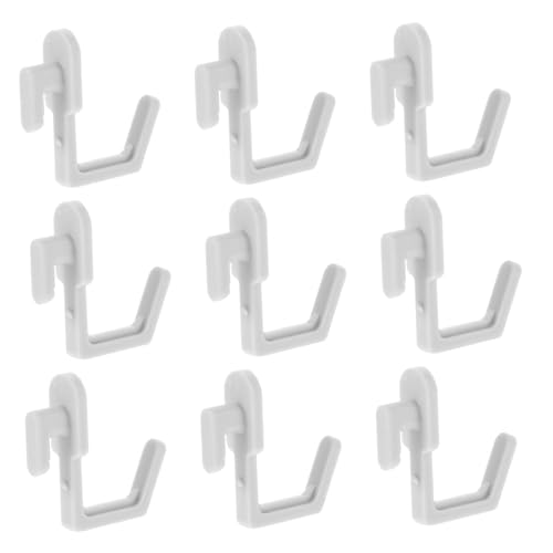 HEALSOPTHY 20 Stück Teiliges Kleine Pegboard Haken aus Robustem Material Praktische Lochwand Zubehör zum Einfachen Einhängen und Organisieren in Küche Garage und Bastelraum HEALSOPTHY 20 Stück Teiliges Kleine Pegboard Haken aus Robustem Material Praktische Lochwand Zubehör zum Einfachen Einhängen und Organisieren in Küche Garage und Bastelraum von HEALSOPTHY