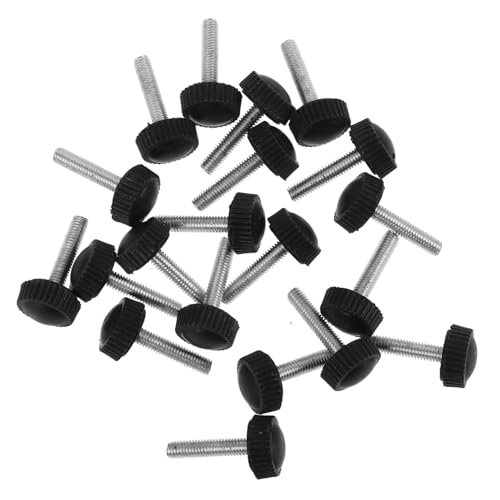 HEALSOPTHY 20 Stück Teiliges Rändelschrauben mit Gummikopf Handfest Drehbare Maschinenschrauben für Schnellen Werkzeuglosen Einsatz Einsetzbar für Maschinen und Geräte HEALSOPTHY 20 Stück Teiliges Rändelschrauben mit Gummikopf Handfest Drehbare Maschinenschrauben für Schnellen Werkzeuglosen Einsatz Einsetzbar für Maschinen und Geräte von HEALSOPTHY