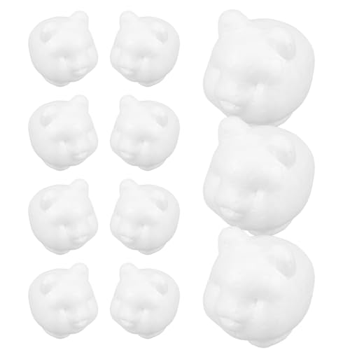 HEALSOPTHY 20 Stück Teiliges Schaumstoff Schwein Bastelset Pig Craft Ornament zum Bemalen DIY für Kindergarten Dekoration Kreative Figuren Modellierung von HEALSOPTHY
