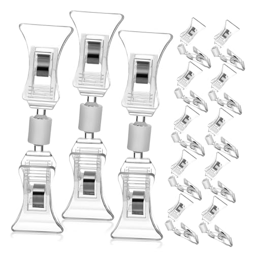 HEALSOPTHY 20 Stück Teiliges Transparente Doppelseitige Clip Schilderhalter mit Dual Head Design Robuste Preisschildclips für Einzelhandel Büro und Zuhause Klare Sichtbarkeit Vielseitig HEALSOPTHY 20 Stück Teiliges Transparente Doppelseitige Clip Schilderhalter mit Dual Head Design Robuste Preisschildclips für Einzelhandel Büro und Zuhause Klare Sichtbarkeit Vielseitig von HEALSOPTHY