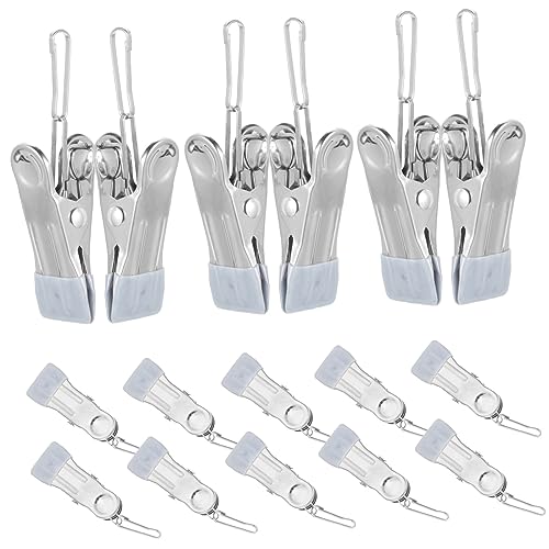 HEALSOPTHY 20 Stück Teiliges Wäscheklammern mit Rutsch Beschichtung Starke Klemmen für Kleidung Handtücher Socken und Quilts Kompakt und Leicht Kratzfrei Rostfreie Federn Vielseitig für HEALSOPTHY 20 Stück Teiliges Wäscheklammern mit Rutsch Beschichtung Starke Klemmen für Kleidung Handtücher Socken und Quilts Kompakt und Leicht Kratzfrei Rostfreie Federn Vielseitig für von HEALSOPTHY