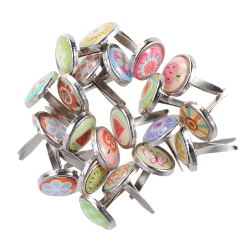 HEALSOPTHY 200 Stück Bunte Mini Brads Zwei Fuß Ziernägel Dekorative Befestigungen Robuste DIY Scrapbooking Bastel Zubehör HEALSOPTHY 200 Stück Bunte Mini Brads Zwei Fuß Ziernägel Dekorative Befestigungen Robuste DIY Scrapbooking Bastel Zubehör von HEALSOPTHY