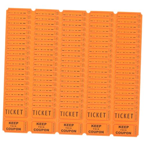 HEALSOPTHY 200 Stück Lose in Orange Kleine Vielseitig für Partys Schulveranstaltungen Karneval und Events Praktisches Papierlos für Gewinnspiele und Interaktive Aktivitäten HEALSOPTHY 200 Stück Lose in Orange Kleine Vielseitig für Partys Schulveranstaltungen Karneval und Events Praktisches Papierlos für Gewinnspiele und Interaktive Aktivitäten von HEALSOPTHY