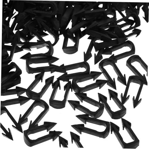 HEALSOPTHY 200 Stück Teiliges PVC Pflanzenclips Leichte Langlebige Befestigungsklammern für Kletterpflanzen und Gemüse Einfache Anwendung zur Fixierung von Reben und Rankpflanzen im Garten von HEALSOPTHY