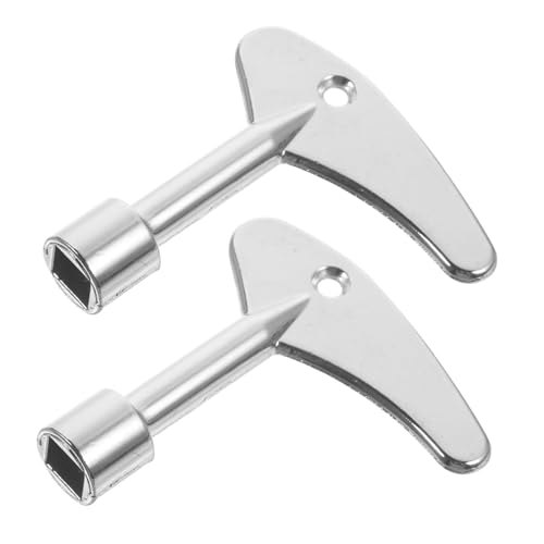 HEALSOPTHY 2Stücke Aufzugsschlüssel Multifunktionale Utility Tropfenschlüssel für Wasserzähler Heizkörper und Schaltschränke Design Hochwertige HEALSOPTHY 2Stücke Aufzugsschlüssel Multifunktionale Utility Tropfenschlüssel für Wasserzähler Heizkörper und Schaltschränke Design Hochwertige von HEALSOPTHY