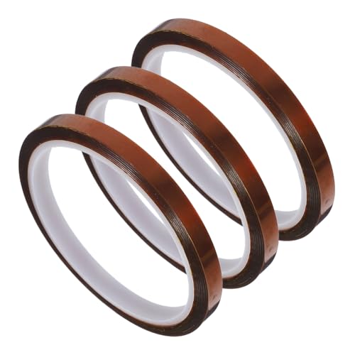 HEALSOPTHY 3 Rollen Hitzebeständiges Sublimationstape Klebeband für Wärmeübertragung Vielseitig für Glasbecher Textilien Leiterplatten Hitzeresistent Einfache Anwendung HEALSOPTHY 3 Rollen Hitzebeständiges Sublimationstape Klebeband für Wärmeübertragung Vielseitig für Glasbecher Textilien Leiterplatten Hitzeresistent Einfache Anwendung von HEALSOPTHY