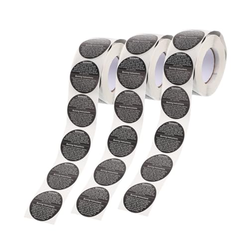 HEALSOPTHY 3 Rollen Kerzenwarnaufkleber Selbstklebend Schwarz Sicherheitsetiketten für Kerzenherstellung DIY Kerzenverpackung Hitzebeständig Leicht Anzubringen HEALSOPTHY 3 Rollen Kerzenwarnaufkleber Selbstklebend Schwarz Sicherheitsetiketten für Kerzenherstellung DIY Kerzenverpackung Hitzebeständig Leicht Anzubringen von HEALSOPTHY