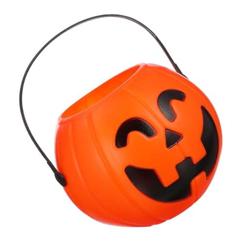 HEALSOPTHY 3 Stück Halloween-kürbis-eimer Bonbonhalter Für Süßes Oder Saures Kürbiseimer Für Kürbiseimer Mit Griff Halloween-partygeschenk Kürbis -form -bonboneimer Plastik Orange HEALSOPTHY 3 Stück Halloween-kürbis-eimer Bonbonhalter Für Süßes Oder Saures Kürbiseimer Für Kürbiseimer Mit Griff Halloween-partygeschenk Kürbis -form -bonboneimer Plastik Orange von HEALSOPTHY