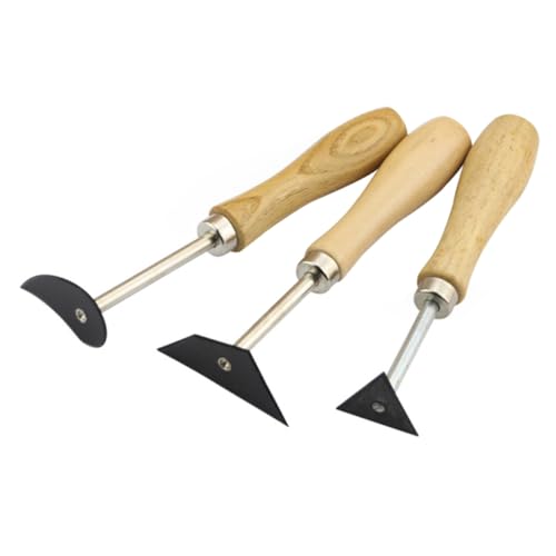 HEALSOPTHY 3 Stück Stoßmesser aus Ton Cutter Keramik Skulptur Kunst Bildhauerei Werkzeug DIY-Tool Putzset aus Ton DIY liefert Holz HEALSOPTHY 3 Stück Stoßmesser aus Ton Cutter Keramik Skulptur Kunst Bildhauerei Werkzeug DIY-Tool Putzset aus Ton DIY liefert Holz von HEALSOPTHY