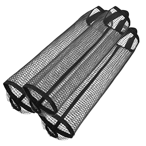 HEALSOPTHY 3 Stück Teiliges Kunststoffbeutelhalter Küchenorganizer Wiederverwendbar Robust Nylon Müllbeutelspender Platzsparend mit Griff zum Aufhängen für Einkaufstüten und Küchenrollen von HEALSOPTHY