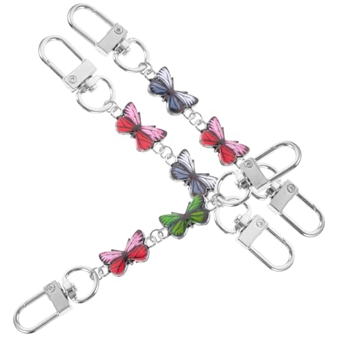 HEALSOPTHY 3 Stück Teiliges Schultertaschen Blumen Design Verstellbare Metall Geldbörsen Verlängerungskette Modische Tasche Erweiterung für Rucksack und Umhängetasche Einfach zu Montieren HEALSOPTHY 3 Stück Teiliges Schultertaschen Blumen Design Verstellbare Metall Geldbörsen Verlängerungskette Modische Tasche Erweiterung für Rucksack und Umhängetasche Einfach zu Montieren von HEALSOPTHY