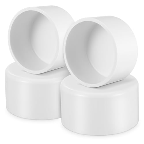 HEALSOPTHY 4 Stk. PVC Rohr Endkappen Innendurchmesser PVC Rohrstopfen Langlebig Vielseitig Einsetzbar für Möbel Garten Einfache Montage Robuste Kunststoffkappen zur Rohrabdichtung HEALSOPTHY 4 Stk. PVC Rohr Endkappen Innendurchmesser PVC Rohrstopfen Langlebig Vielseitig Einsetzbar für Möbel Garten Einfache Montage Robuste Kunststoffkappen zur Rohrabdichtung von HEALSOPTHY