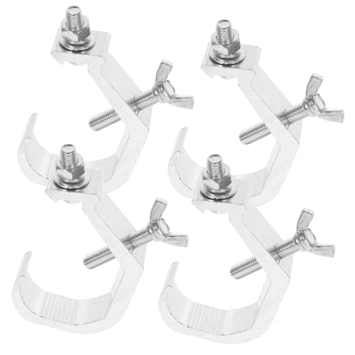 HEALSOPTHY 4 Stück Bühnenlicht Klemmen aus Robuste Truss Clamps für Bewegliche Scheinwerfer Installieren Vielseitig Einsetzbar für Verschiedene Lichtanlagen HEALSOPTHY 4 Stück Bühnenlicht Klemmen aus Robuste Truss Clamps für Bewegliche Scheinwerfer Installieren Vielseitig Einsetzbar für Verschiedene Lichtanlagen von HEALSOPTHY