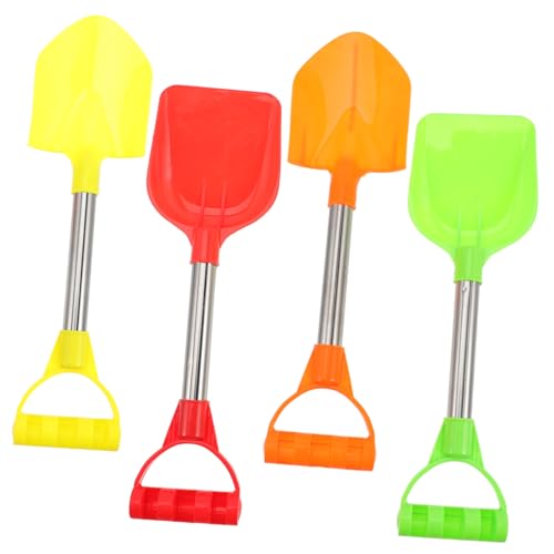 HEALSOPTHY 4 Stück Schneeschaufel Teilig Tragbare Schneespielzeug aus Robustem Abs Leicht zu Bedienen für Schneeballschlachten und Winterspiele im Freien Geeignet für Jungen von HEALSOPTHY