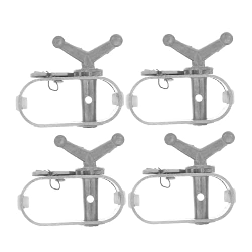 HEALSOPTHY 4 Stück Teiliges Drahtseil spannwerkzeug Robuster Spanner Einsetzbar für Gewächshaus und Outdoor Schnelle Kabelspannung Wetterfeste Zugbelastung für Stabile Befestigung HEALSOPTHY 4 Stück Teiliges Drahtseil spannwerkzeug Robuster Spanner Einsetzbar für Gewächshaus und Outdoor Schnelle Kabelspannung Wetterfeste Zugbelastung für Stabile Befestigung von HEALSOPTHY