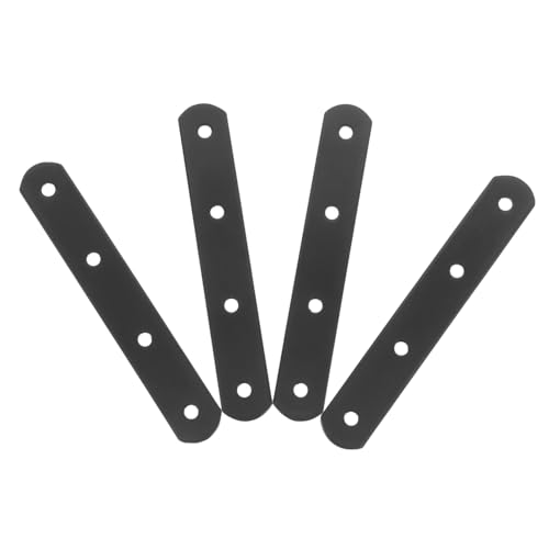 HEALSOPTHY 4 Stück Teiliges Gerader Metallwinkel Schwere Ausführung Reparaturplatte mit Schraublöchern für Holzgeländer Bücherregale und Schränke Stabile Verbindung und Verstärkung HEALSOPTHY 4 Stück Teiliges Gerader Metallwinkel Schwere Ausführung Reparaturplatte mit Schraublöchern für Holzgeländer Bücherregale und Schränke Stabile Verbindung und Verstärkung von HEALSOPTHY