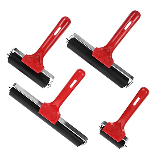 HEALSOPTHY 4stücke Gummiroller Farbwalze Druckwalze Klebewalze Tintenauftragsgerät Für Malerei Druck Kleben DIY Handwerk von HEALSOPTHY