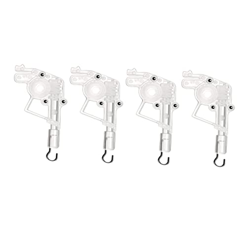 HEALSOPTHY 4 Stück Teiliges Set Blinds Control Tools Wand Tilter aus Robustem Steuerung für Jalousien Transparent Installieren Vielseitig für Wohn und Bürofenster von HEALSOPTHY
