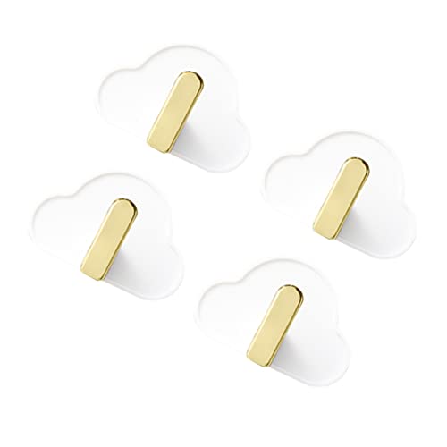 HEALSOPTHY 4 Stück Wandhaken Wolkenform aus Nagelfrei und Spurenfrei Stark Tragfähig Selbstklebend für Küche Badezimmer Vielseitig für Hüte Schlüssel Handtücher Einfach zu Befestigen HEALSOPTHY 4 Stück Wandhaken Wolkenform aus Nagelfrei und Spurenfrei Stark Tragfähig Selbstklebend für Küche Badezimmer Vielseitig für Hüte Schlüssel Handtücher Einfach zu Befestigen von HEALSOPTHY