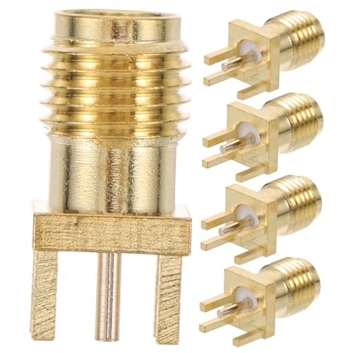 HEALSOPTHY 5 Stück Sma Connector Pcb Edge Mount Lötadapter Robuste Koaxialverbinder für Kommunikation und Rundfunk Einfache Installation Präzise und Zuverlässige Verbindung Vielseitig HEALSOPTHY 5 Stück Sma Connector Pcb Edge Mount Lötadapter Robuste Koaxialverbinder für Kommunikation und Rundfunk Einfache Installation Präzise und Zuverlässige Verbindung Vielseitig von HEALSOPTHY