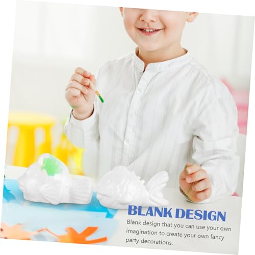 HEALSOPTHY 5 Stück Teiliges DIY Schaumstoff Fisch Bastelset Große Weiße Leichte Schaumstoff Fische Sichere und Glatte Oberfläche für Kindergarten Kunstprojekte und Kreative Handarbeiten HEALSOPTHY 5 Stück Teiliges DIY Schaumstoff Fisch Bastelset Große Weiße Leichte Schaumstoff Fische Sichere und Glatte Oberfläche für Kindergarten Kunstprojekte und Kreative Handarbeiten von HEALSOPTHY