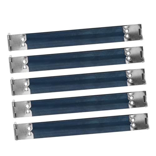 HEALSOPTHY 5 Stück Teiliges Metall Flexibel Robust für DIY Handtaschen Geldbörsen Innenrahmen Austausch Taschenverschluss Langlebig Einfache Montage HEALSOPTHY 5 Stück Teiliges Metall Flexibel Robust für DIY Handtaschen Geldbörsen Innenrahmen Austausch Taschenverschluss Langlebig Einfache Montage von HEALSOPTHY