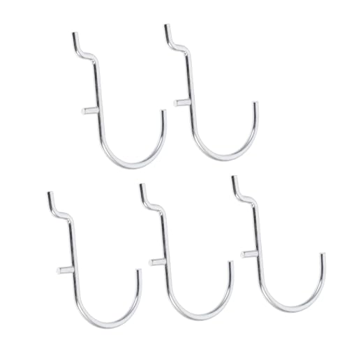HEALSOPTHY 5 Stück Teiliges Metall U förmiges Pegboard Haken Stabile Display Regalhaken für Lochabstand Einfach Montierbar Vielseitig für Laden Supermarkt und Zuhause Geeignet HEALSOPTHY 5 Stück Teiliges Metall U förmiges Pegboard Haken Stabile Display Regalhaken für Lochabstand Einfach Montierbar Vielseitig für Laden Supermarkt und Zuhause Geeignet von HEALSOPTHY