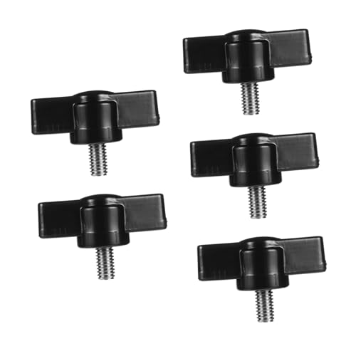 HEALSOPTHY 5 Stück Teiliges T förmige Außensechskant handschrauben aus Edelstahl Robuste Klemmschrauben mit Schnellem Austausch Langlebige Schraubgriffe für Einfache und Kraftsparende von HEALSOPTHY