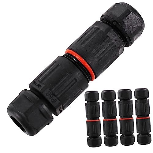 HEALSOPTHY 5 Stück Teiliges Wasserdichter Kabelverbinder für Außenanwendungen Kabelverschraubung Installieren ohne Löten für Mm² Mm² Kabel HEALSOPTHY 5 Stück Teiliges Wasserdichter Kabelverbinder für Außenanwendungen Kabelverschraubung Installieren ohne Löten für Mm² Mm² Kabel von HEALSOPTHY