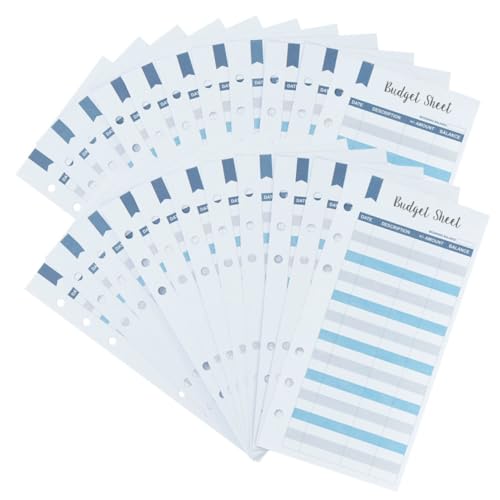 HEALSOPTHY 50 Blatt Budgetplaner einlagen mit Gelochten Cash Budget Sheets Praktische Budgetübersicht für Geldmanagement Zuhause Reisen und Business Vielseitige Planer ersatzblätter für HEALSOPTHY 50 Blatt Budgetplaner einlagen mit Gelochten Cash Budget Sheets Praktische Budgetübersicht für Geldmanagement Zuhause Reisen und Business Vielseitige Planer ersatzblätter für von HEALSOPTHY