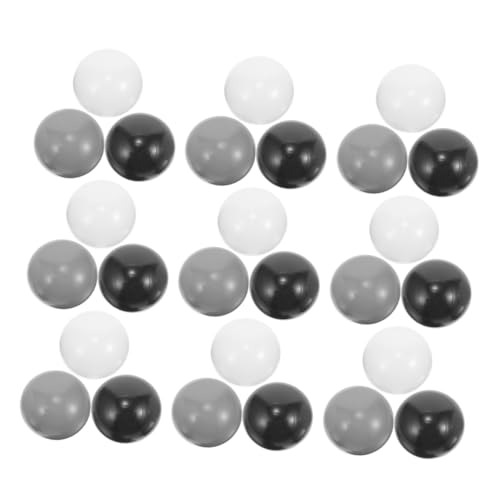 HEALSOPTHY 50 Stück Kunststoff Bälle Ocean Balls Leicht und Langlebig für Spielbereiche Party Pool Dekoration Vielseitige Spielbälle Sicher und Einfach zu Handhaben von HEALSOPTHY