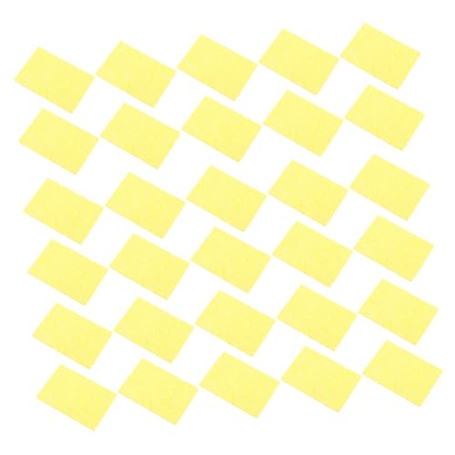 HEALSOPTHY 50 Stück Lötschwämme Hochtemperatur Reinigungspads für Lötspitzen Schnelles Entfernen von Rückständen Schützender Schwamm für Präzises Löten und Langlebige Nutzung HEALSOPTHY 50 Stück Lötschwämme Hochtemperatur Reinigungspads für Lötspitzen Schnelles Entfernen von Rückständen Schützender Schwamm für Präzises Löten und Langlebige Nutzung von HEALSOPTHY