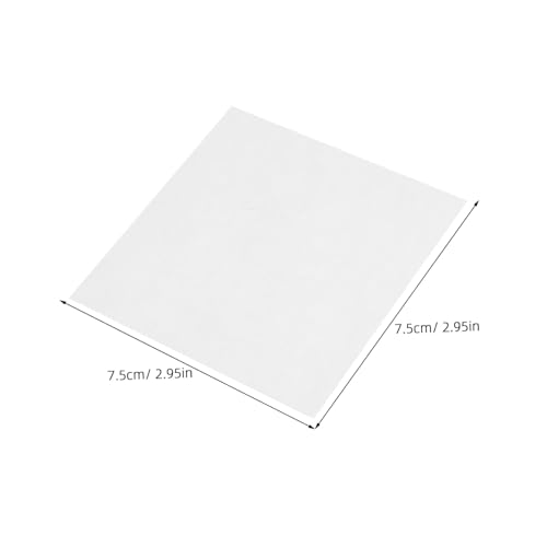 HEALSOPTHY 500 Blatt Quadratische Wägepapierblätter Nitrogenfrei Nicht Absorbierend Glatte Oberfläche Laborwägepapier für Analysenwaagen Probenwiegen und Schutz HEALSOPTHY 500 Blatt Quadratische Wägepapierblätter Nitrogenfrei Nicht Absorbierend Glatte Oberfläche Laborwägepapier für Analysenwaagen Probenwiegen und Schutz von HEALSOPTHY