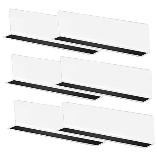 HEALSOPTHY 6 Stück Regaltrenner mit Magnet Förmige Transparente Warenorganisatoren für Supermärkte Installieren zur Klassifizierung von Produkten Optimierung von Regalflächen HEALSOPTHY 6 Stück Regaltrenner mit Magnet Förmige Transparente Warenorganisatoren für Supermärkte Installieren zur Klassifizierung von Produkten Optimierung von Regalflächen von HEALSOPTHY