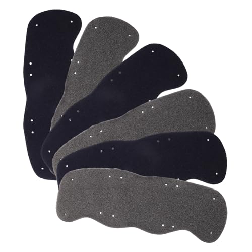 HEALSOPTHY 6 Stück Teiliges Hard Hat Schweißband Waschbare Dünne Atmungsaktive Schweißschutzpolster für Helme Wiederverwendbar Sicherer Sitz Feuchtigkeitskontrolle Komfortables Stirnband für von HEALSOPTHY