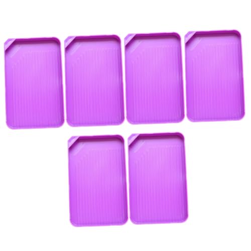 HEALSOPTHY 6 Stück Teiliges Kunststoff Perlen Sortier Tablett Große Diamant Tabletts Schmuckherstellung Organizer Langlebig Praktisch für DIY Strass Malerei und Bastelarbeiten HEALSOPTHY 6 Stück Teiliges Kunststoff Perlen Sortier Tablett Große Diamant Tabletts Schmuckherstellung Organizer Langlebig Praktisch für DIY Strass Malerei und Bastelarbeiten von HEALSOPTHY