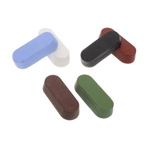 HEALSOPTHY 6 Stück Teiliges Polierwachs Set Profi Polierpaste für Schmuck Auto Kratzerentfernung Multifunktional Einfach Anzuwenden für Heim und Industrieeinsatz HEALSOPTHY 6 Stück Teiliges Polierwachs Set Profi Polierpaste für Schmuck Auto Kratzerentfernung Multifunktional Einfach Anzuwenden für Heim und Industrieeinsatz von HEALSOPTHY