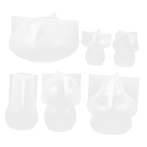 HEALSOPTHY 6 Stück Teiliges Silikon Mushroom Formset für DIY Kunstharzformen Flexible und Langlebige Pilz Silikonform für Handwerksprojekte und Dekorationen von HEALSOPTHY