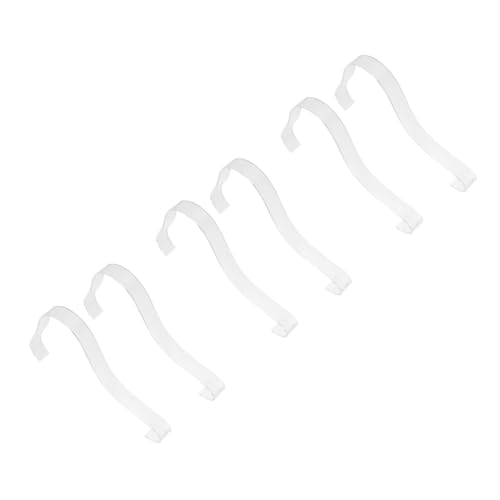 HEALSOPTHY 6 Stück Transparente Kunststoff Schuhhalter für Sandalen Damen Schuhdisplay Regal Innenstütze Kunststoff Schuhständer für Eleganten Schuhaufbewahrung von HEALSOPTHY
